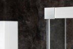 Душевой уголок Ravak Matrix MSDPS 120x80 L 0WLG4100Z1 профиль Белый стекло Transparent