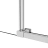 Душевая дверь Vincea Slim Soft 110 VDS-1SS110CL профиль Хром стекло прозрачное