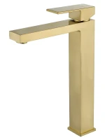 Смеситель для раковины Wonzon & Woghand Cube WW-88239016-BG цвет Брашированное золото