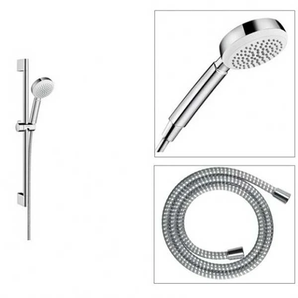 Душевой гарнитур Hansgrohe Crometta 26652400 Хром Белый латунь на стену