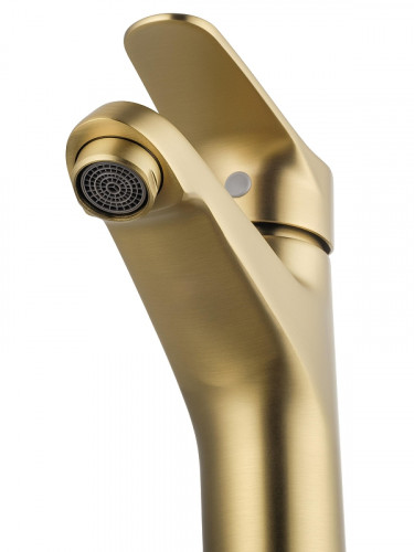 Смеситель для раковины Wonzon &amp; Woghand WW-A40212-BG цвет Брашированное золото