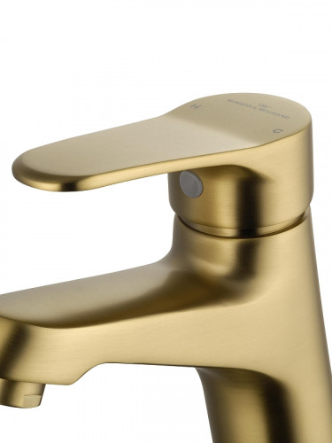 Смеситель для раковины Wonzon &amp; Woghand WW-A40212-BG цвет Брашированное золото