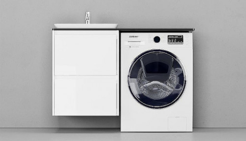 Тумба под раковину Velvex Klaufs 56 tpKLA.56.50.2Y-616.216 подвесная Белая