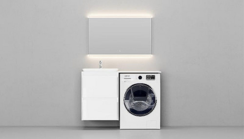 Тумба под раковину Velvex Klaufs 56 tpKLA.56.50.2Y-616.216 подвесная Белая