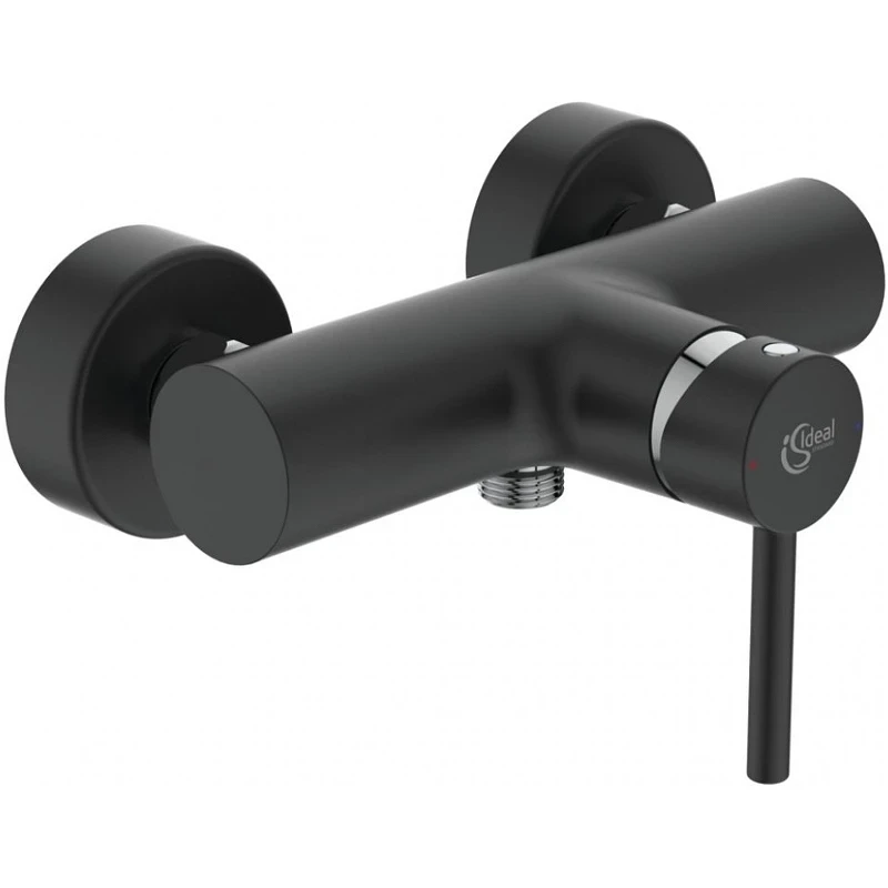 Смеситель для душа Ideal Standard Ceraline BC200U4 Черный матовый латунь на стену