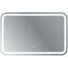 Зеркало Cezares Stylus 110 CZR-SPC-STYLUS-1100-700-TCH-WARM с подсветкой с сенсорным выключателем и подогревом стекло
