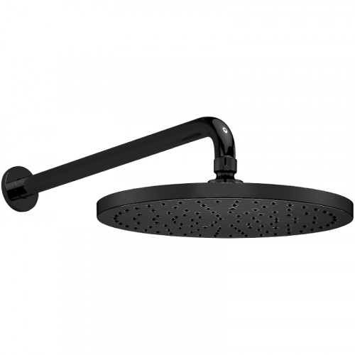 Верхний душ E.C.A. Myra 102145034C1EX Черный матовый латунь на стену