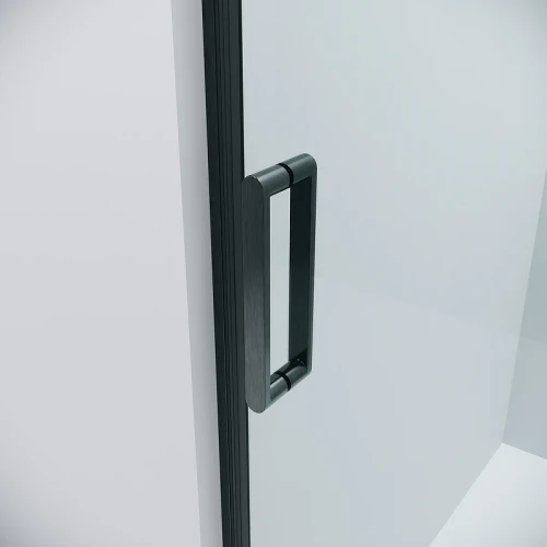 Душевой уголок Grossman Classic 110х90 120.K33.04.1190.42.00 профиль Графит сатин стекло прозрачное