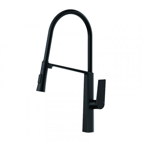 Смеситель для кухни Haiba HB73827-7 цвет Черный матовый