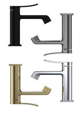 Смеситель для раковины Splenka S31.10 Хром латунь