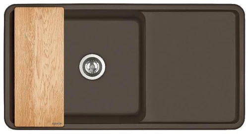 Кухонная мойка Aquaton Беллис 97 1A725132BS280 Кофе