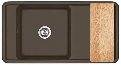 Кухонная мойка Aquaton Беллис 97 1A725132BS280 Кофе