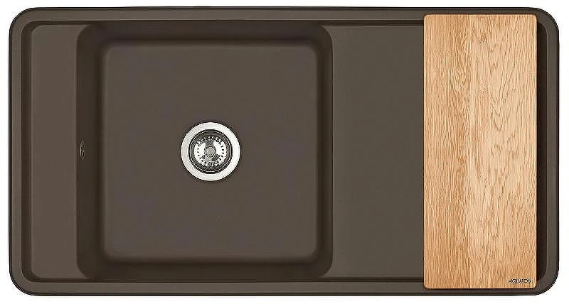 Кухонная мойка Aquaton Беллис 97 1A725132BS280 Кофе
