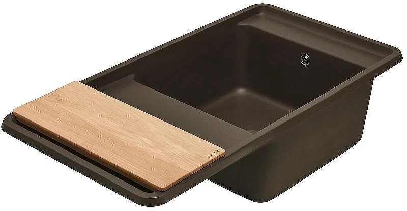 Кухонная мойка Aquaton Беллис 97 1A725132BS280 Кофе