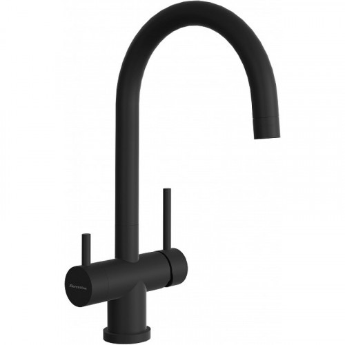 Смеситель для кухни Florentina Клио Fl Ультра 333.13Н.2123.501 Нуар нержавеющая сталь