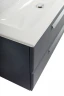 Тумба под раковину Cezares Eco-Cer-N 120 ECO-CER-N-1200-2C-SO-GR-P подвесная Grafito без ручек МДФ / ЛДСП