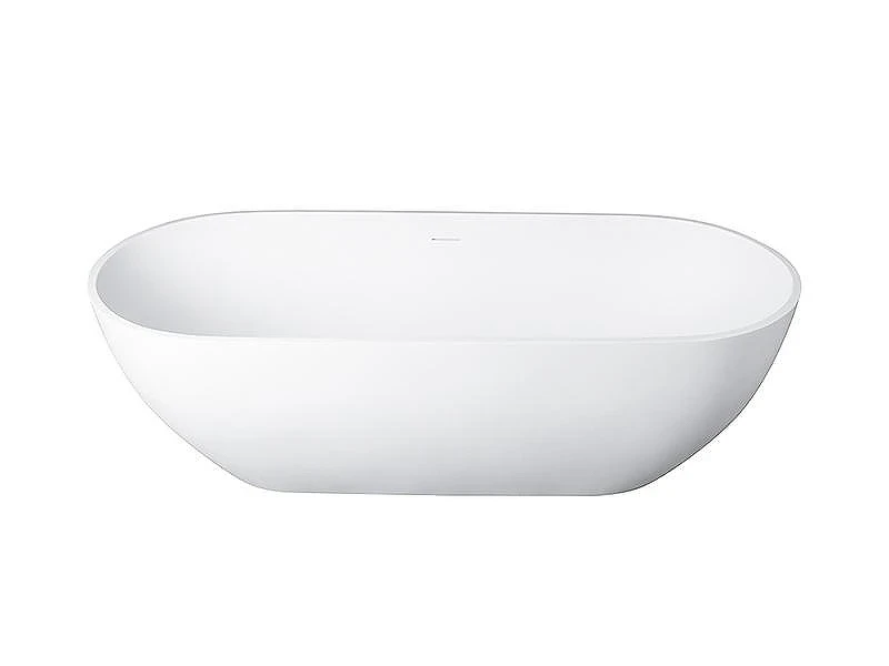 Ванна из искусственного камня Uni-Flow Oval 175x76 FS307-1750 Matt White цвет Белый матовый