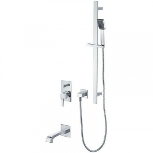 Смеситель для ванны Caprigo Diamante 50-210-crm Хром латунь встраиваемый