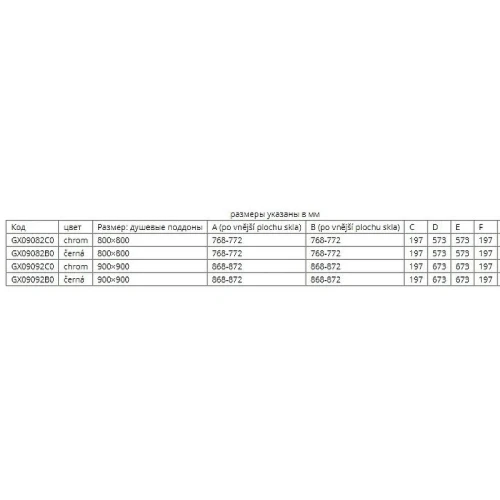 Душевой уголок Riho SZ Scandic NXT Х207 87х87 L/P G001100120 (GX09092C0) профиль Хром стекло прозрачное