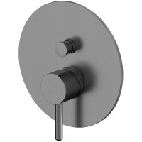Смеситель для душа Whitecross Y gunmetal Y1235GM Оружейная сталь латунь встраиваемый