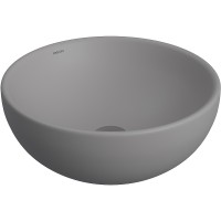 Раковина-чаша Berges Mascon 45 181062 Серая матовая фарфор накладная