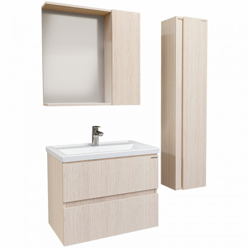 Зеркало со шкафом Grossman Юнит 70 207011 Кадена лайт МДФ / ЛДСП, стекло