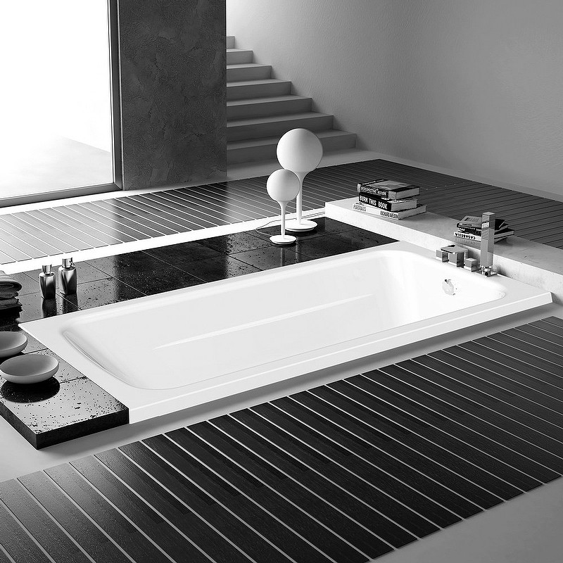 Акриловая ванна C-Bath Muse 180x70 CBQ011002 без гидромассажа