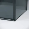 Душевая стенка Grossman Galaxy 100 200.K33.01.100.21.10 профиль Черный матовый стекло тонированное