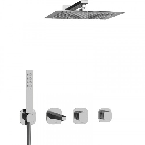 Душевая система WasserKRAFT Naab A8651.313.314.090.118.326.087.103 Хром латунь встраиваемый