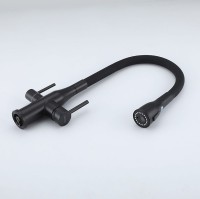 Смеситель для кухни Gappo G4399-66 Черный матовый нержавеющая сталь