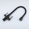 Смеситель для кухни Gappo G4399-66 Черный матовый нержавеющая сталь