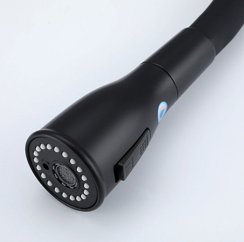 Смеситель для кухни Gappo G4399-66 Черный матовый нержавеющая сталь