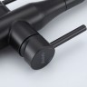 Смеситель для кухни Gappo G4399-66 Черный матовый нержавеющая сталь