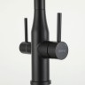 Смеситель для кухни Gappo G4399-66 Черный матовый нержавеющая сталь