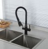 Смеситель для кухни Gappo G4399-66 Черный матовый нержавеющая сталь