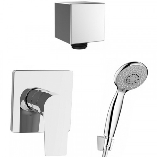 Смеситель для душа Aquanet Static 1.06 257149 Хром встраиваемый