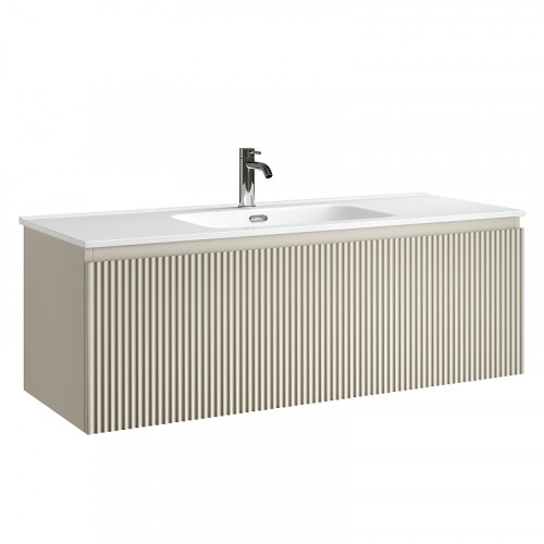 Тумба под раковину Sancos Snob R 1.0 120 SNR1.0120CE подвесная цвет Beige Soft