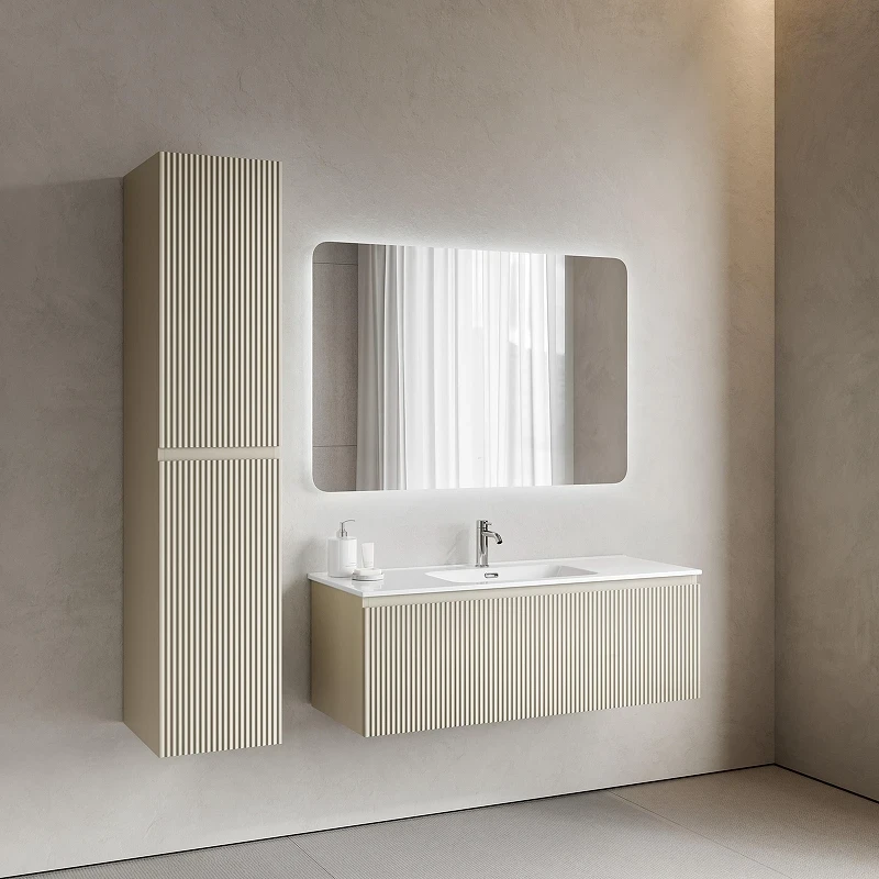 Тумба под раковину Sancos Snob R 1.0 120 SNR1.0120CE подвесная цвет Beige Soft