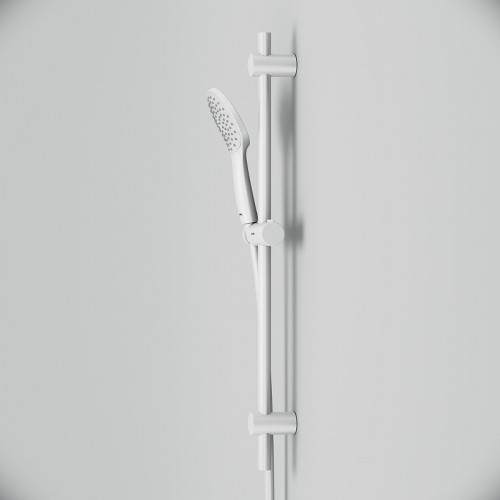 Душевой гарнитур AM.PM Gem F0190033 Белый матовый нержавеющая сталь на стену