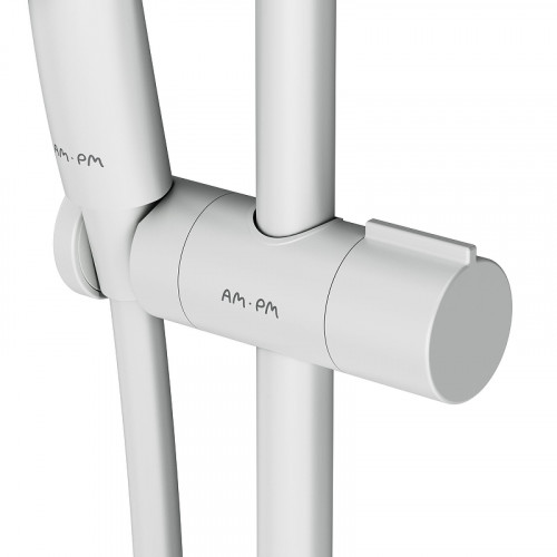 Душевой гарнитур AM.PM Gem F0190033 Белый матовый нержавеющая сталь на стену