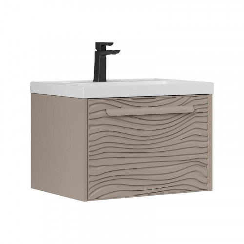 Тумба под раковину Equil Gleam 60 tpGLEAM60.1Y-25 подвесная цвет Амарок Дуб вотан