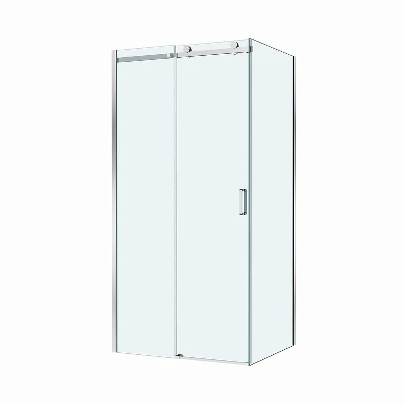 Душевой уголок BelBagno Soft Close-2 110x80 SOFT_CLOSE-2-AH-1-110/80-C-Cr профиль Хром стекло прозрачное