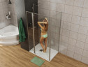 Душевой уголок Allen Brau Priority 90x90 3.31025.00+3.31043.00 цвет профиля Хром стекло прозрачное