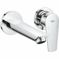 Смеситель для раковины Grohe BauEdge New 20474001 Хром латунь встраиваемый