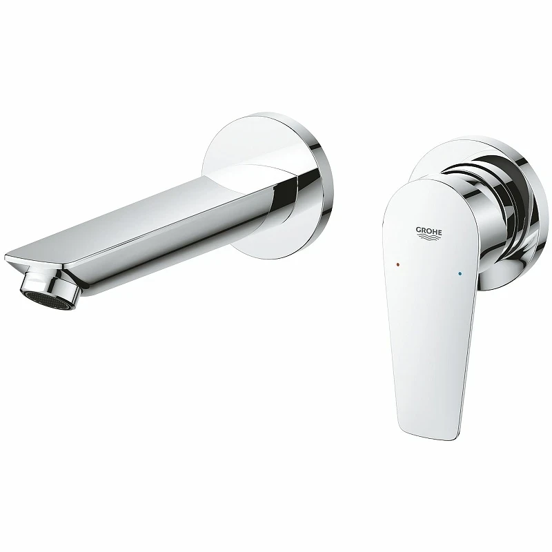 Смеситель для раковины Grohe BauEdge New 20474001 Хром латунь встраиваемый