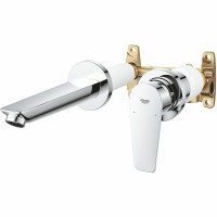 Смеситель для раковины Grohe BauEdge New 20474001 Хром латунь встраиваемый