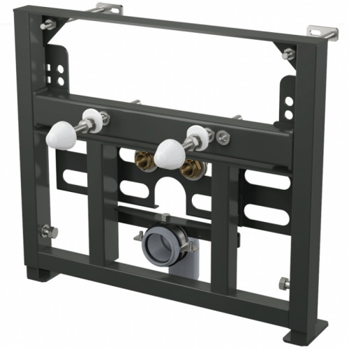 Инсталляция Alcaplast A105/450 для биде Черная нержавеющая сталь