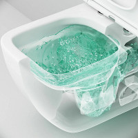 Комплект унитаза с инсталляцией AM.PM Gem FlashClean IS100201.901701 с сиденьем Микролифт и Белой глянцевой клавишей смыва фарфор подвесной