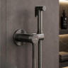 Гигиенический душ со смесителем WasserKRAFT Мюриц (Muritz) 9838GR цвет Графит
