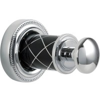 Крючок Boheme Murano 10906-B-CR Хром Черный
